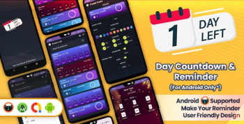 Day Countdown Reminder, Hurry Day Countdown Reminder, Countdown app