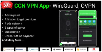 CCN VPN App- WireGuard, OVPN