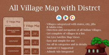 All Village Map with Distrct