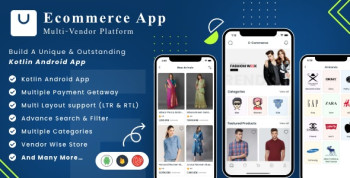 eCommerce – Multi vendor ecommerce Android App with Admin panel