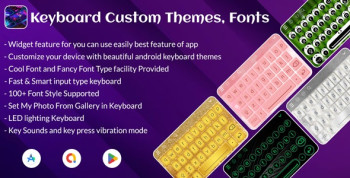 Keyboard Themes Emoji Fonts – My Photo Keyboard Themes