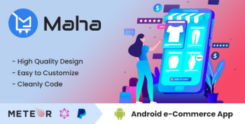 Maha – Android Native single vendor App