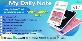 Note App – Usign Kotlin Jetpack Compose