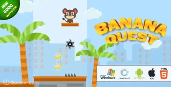Banana Quest – Platformer Puzzle Game