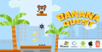 Banana Quest – Platformer Puzzle Game