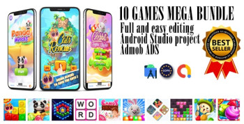 Bundle 10 Games (Admob + Android Studio)