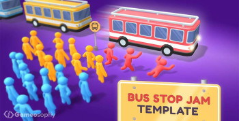 Bus Stop Jam - Complete Project  Multiplayer Game Code