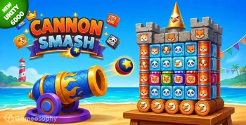 Cannon Smash | Casual 3D Unity Game Template