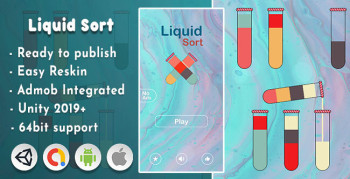 Liquid Sort – Unity Game