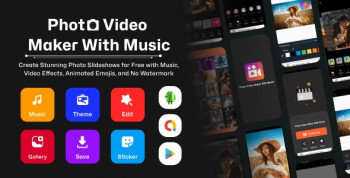 Photo Video Maker With Music – Photo To Video Editor