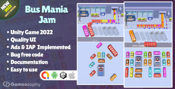 Bus Mania jam - Unity Game