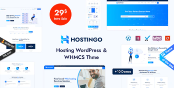 Hostingo – Hosting WordPress WHMCS Theme 2.0