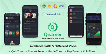 Qearner – Quiz App with Earning System + Admin Panel 2.0.4