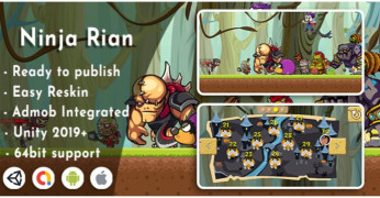 Ninja Rian – Unity Game