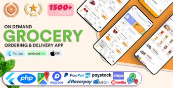 Grocery Vegetable Store Delivery Mobile App with Admin Panel – GoGrocer 1.7.5