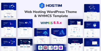 Hostim – Web Hosting WordPress Theme with WHMCS 1.6.1