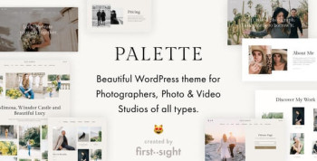 Palette — Photographer Portfolio 3.5