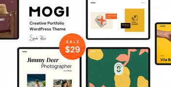 Mogi – A Creative Portfolio / Agency WordPress Theme 1.2.3
