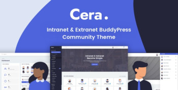 Cera – Intranet Document Sharing, Community Knowledge Base & E-learning Theme