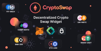 Crypto Swap – Cryptocurrency Exchange Script and Widget on Ethereum Blockchain