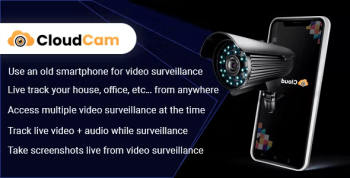 Cloudcam – your smartphone surveillance camera