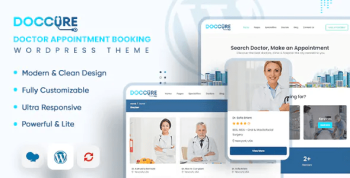 Doccure – Medical and Healthcare Appointment Booking Scheduler WordPress Theme 1.2.7