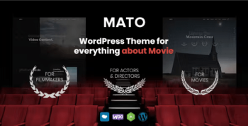 Mato – Movie Studios and Filmmakers WordPress Theme 1.2.8
