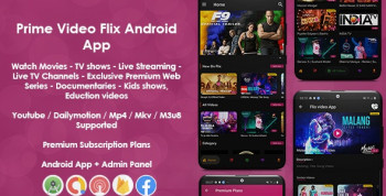 Prime Video Flix App: Movies – Shows – Live Streaming – TV – Web Series – Premium Subscription Plan 8.1