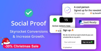 Social Proof – Skyrocket Conversions & Growth ( SaaS Platform )