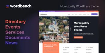 Wordbench – Municipality WordPress Theme