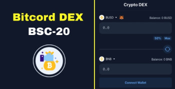 Bitcord DEX | Cryptocurrency BEP-20 Exchange / Swap