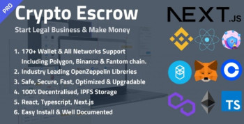 Crypto Escrow – Decentralised Web3 Escrow Platform 1.3.0