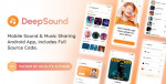 DeepSound Android- Mobile Sound & Music Sharing Platform Mobile Android Application