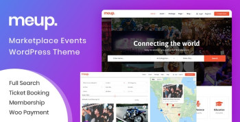 Meup – Marketplace Events WordPress Theme