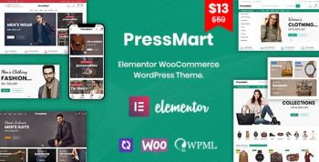 PressMart – Modern Elementor WooCommerce WordPress Theme