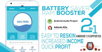 Battery Saver & RAM Booster Pro + Admob