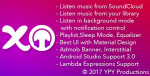 xMusic – Android Online Offline Music Player