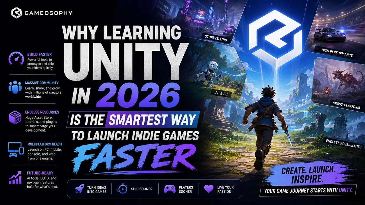 Why Learning Unity in 2026 Is the Smartest Way to Launch Indie Games Faster