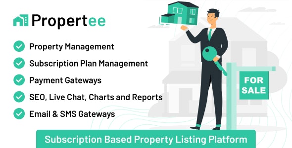 Propertee – Subscription Based Property Listing Platform