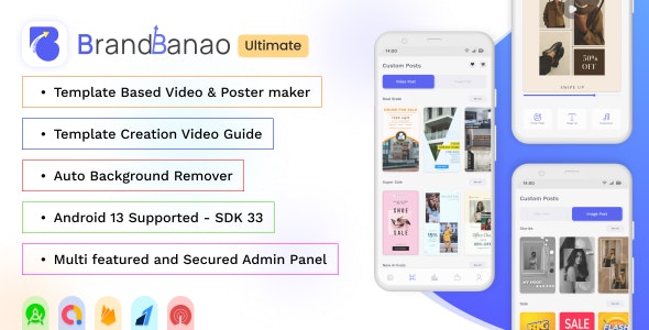 BrandBnao Ultimate – Animated Video Festival Poster Maker