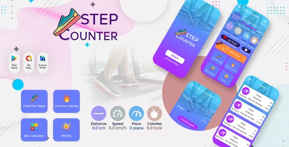 Step Counter – Pedometer – Pedo Meter