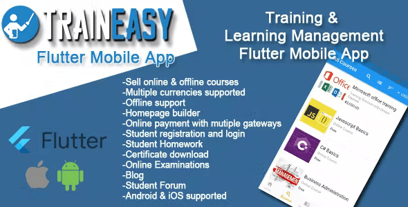 Learning Management System Flutter App