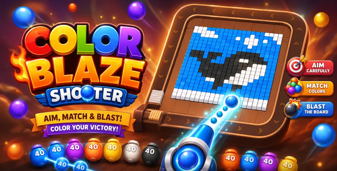 Color Pixel Shooter – Unity Source Code