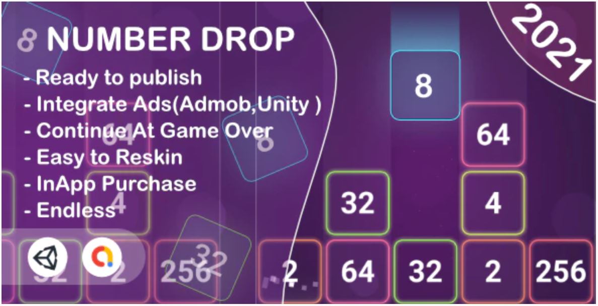 Number Drop – Unity Game