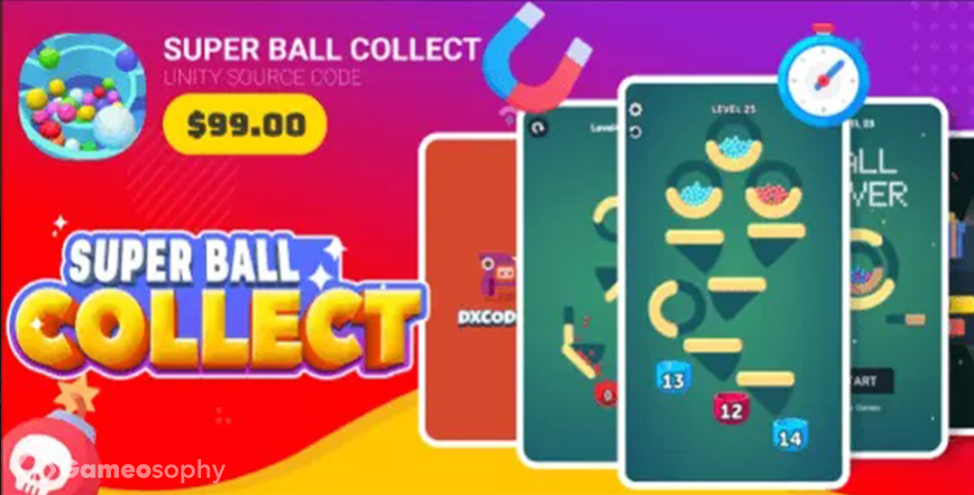 Ball Collect | Hypercasual Game