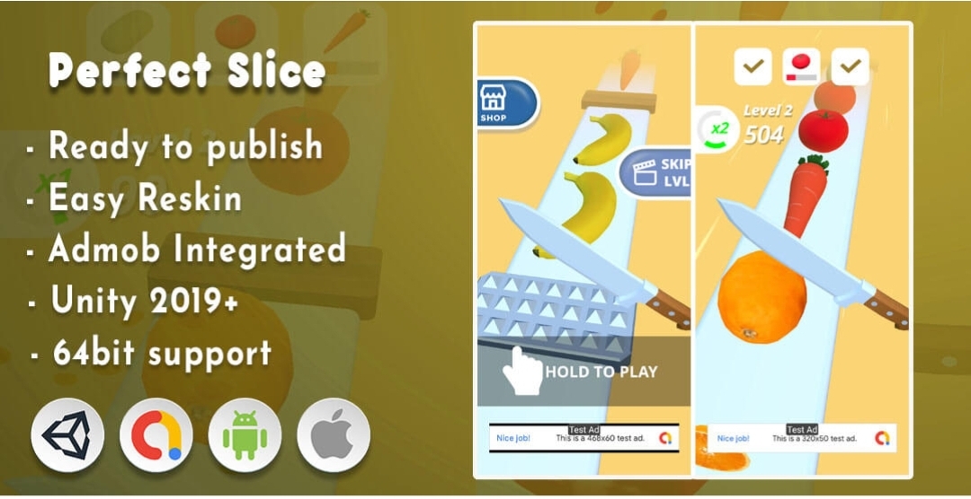 Perfect Slice 3D – Unity Game