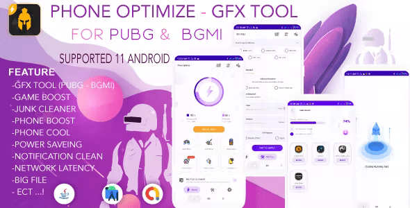 Phone Optimize – GFX Tool For PUBG and BGMI – RAM Boost – Game Booster 1.0.10