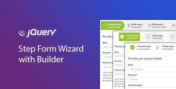 jQuery Step Wizard with Step Form Builder – Timon Step Form