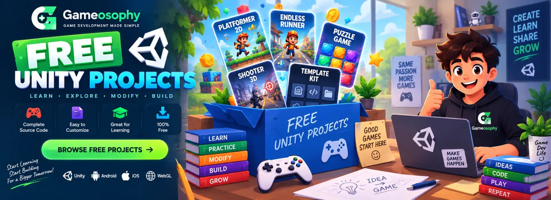 FREE UNITY PROJECTS